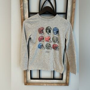 Gap boys, long sleeve T-shirt, size large gray